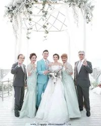 FOTO: Pakai Gaun Anggun & Elegan, Franda Jadi Pengantin Tercantik