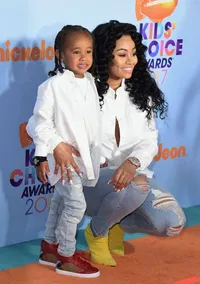 FOTO: Pasca Pisah, Blac Chyna Muncul di Kid's Choice Bareng Kairo