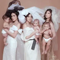 FOTO: Pemotretan Hot Mom Alice Norin, Yasmine & Mikaila Patritz