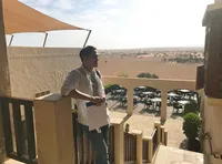 FOTO: Pengalaman Menarik Mischa Chandrawinata di Gurun Dubai