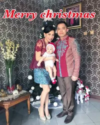 FOTO Perayaan Natal Kezia Karamoy, Perdana Dengan Status Jadi Ibu
