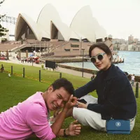 FOTO: Pergi ke Australia, Tatjana Saphira Jelajahi Kota
