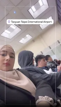 Foto Perjalanan Keluarga Cindy Fatikasari yang Siap Tinggal di Kanada, dari Bandara ke Bandara Bawa 8 Koper