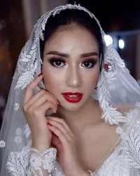 FOTO Pernikahan Bella Luna - Nana, Mewah Privat Bermahar Rumah