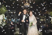Foto Pernikahan Kangnam & Lee Sang Hwa, Mewah dan Romantis Tak Terpisahkan