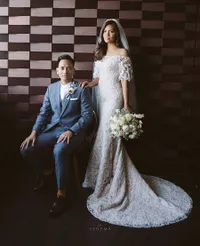 Foto Pernikahan Monita Tahalea & Bayu, Indah Dengan Nuansa Rustic