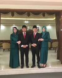 FOTO: Persahabatan Arumi dan Si Cantik Istri Wabup Trenggalek