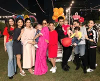 FOTO Pesta Ultah ke-2 Adira Chopra, Seru Bareng Bayi-Bayi Bolly