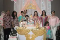 FOTO: Pesta Ultah Keponakan Jupe, Serba Pink & Dihadiri Artis Top