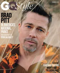 FOTO: Pose-Pose Pilu Brad Pitt Untuk GQ, Melamun Sedih - Nangis