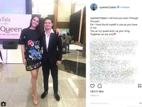 FOTO: Potret Mesra Bunga Jelitha dan Syamsir Alam, Bertabur Cinta