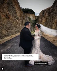 FOTO: Prewed Cantik & Manis Vanessa Angel - Didi Soekarno di Bali