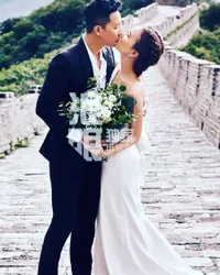 FOTO: Prewed Han Geng - Celina Jade yang Menikah Akhir Tahun Ini, Penuh Cinta & Ciuman di Tembok Besar China