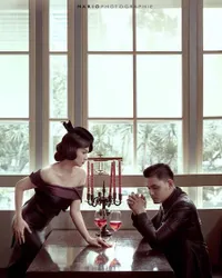 FOTO: Prewed Klasik Elegan Alessia Cestaro & Ahmad Affandy