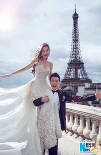 FOTO: Prewed Penuh Cinta Nan Mewah Angelababy - Huang Xiaoming