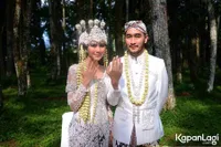 FOTO: Prosesi Akad Nikah Syahnaz & Jeje, Romantis Bak Twilight!
