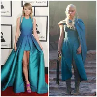 FOTO: Punya Fashion Mirip, Taylor Swift Titisan Khaleesi 'GOT'?