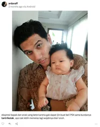 FOTO: Putri Arda - Tantri Bikin Gemas Dengan Pipi Tembemnya