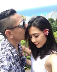 FOTO: Rajin Workout, Tubuh Andrea Dian Bikin Suami Klepek-Klepek