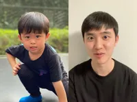 Foto Raphael Moeis dan D.O. EXO yang Katanya Makin Mirip, Sama-Sama Kiyowo
