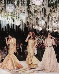 FOTO: Reuni Megah 3 Diva di Resort Mewah Bali, Glamour - Elegan