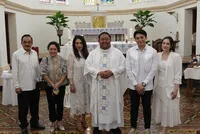 Foto Rob Clinton Kardinal Calon Suami Chelsea Islan Saat Dibabtis, Diduga Pindah Agama Sebelum Nikah