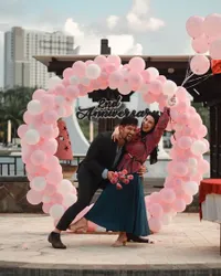 Foto Romantis Ammar Zoni dan Irish Bella Dapat Kejutan Anniversary, Hampir Ciuman Tapi ...