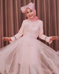 FOTO: Sederet Fashion Hijab Terbaru Fatin Shidqia, Makin Stylish!