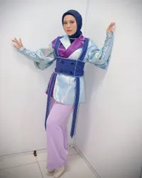 FOTO: Sempat Gonta-Ganti Mode Hijab, Selfi Yamma Sudah Temukan Style yang Pas - Netizen: Pertahankan!