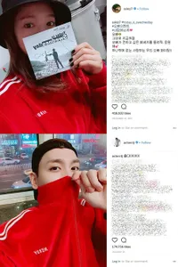 FOTO: Serasi, Ini Postingan Serupa Park Shin Hye & Choi Tae Joon!