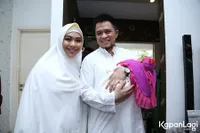FOTO: Serba Putih, Oki Setiana Dewi Gelar Aqiqah Baby Khadeejah