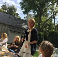 FOTO: Seru! Para Sosialita Hollywood Kumpul Untuk Lunch Bareng