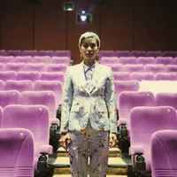 Foto: Shareefa Daanish, Makin Cantik Dengan Rambut Ombre Biru