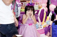 FOTO: So Fun! Ini Pesta Ulang Tahun Embun Putri Omesh & Dian Ayu