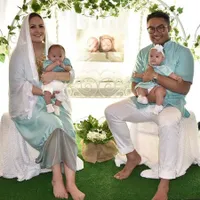 FOTO: Surya Saputra & Cynthia Lamusu Gelar Aqiqah Untuk Si Kembar