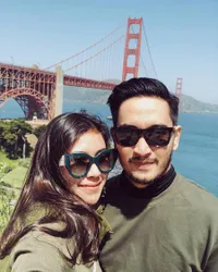 FOTO: Syahnaz Sadiqah & Jeje Bulan Madu Romantis ke California