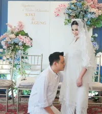 Foto Syukuran Empat Bulan Kehamilan Kiki Amalia, Menangis Saat Baca Doa Untuk Orangtua