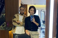 Foto Tatjana Saphira dan Kekasihnya yang Ganteng Berambut Putih, Jarang Posting Kemesraan Tapi Sering Liburan Bareng