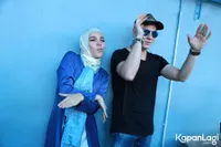 FOTO Teman Beda Agama, Dewi Sandra & Bertrand Antolin Akrab Gokil