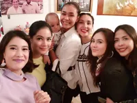 Foto Titi Kamal Hingga Wulan Guritno di Ultah Anak Dian Sastro