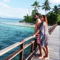 FOTO: Traveling Mesra Marissa Nasution Bareng Sang Pacar Bule
