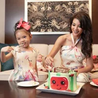 Foto Ulang Tahun Yaya Anak Farah Quinn, Dirayakan Bareng Boneka-Boneka Gundul Lucu