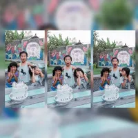 FOTO: Ultah Anak Pertama Cici Panda, Ekspresif Penuh Keseruan
