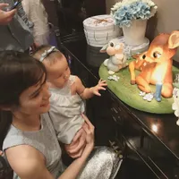 FOTO: Ultah Baby Clover Anak Renata Kusmanto, Bertema Bambi