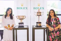 FOTO: Ultah di Melbourne, Maia Estianty Nikmati Nonton Tennis