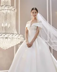 FOTO Umumkan Menikah, Clara Cantik & Anggun Kenakan Wedding Dress