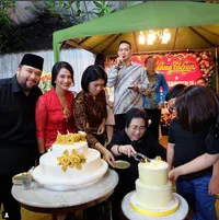 FOTO: Vanessa Angel - Mantan Istri Didi Rukun di Ultah Camer