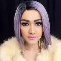 FOTO: Warna-Warni, Yuk Intip Koleksi Wig Cantik Julia Perez!