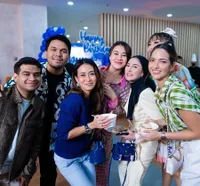 Fuji Absen, 10 Potret Alliyah Massaid dan Thariq Halilintar Datang Bareng ke Ultah Rayyanza - Didoakan Raffi Ahmad: Semoga Berjodoh