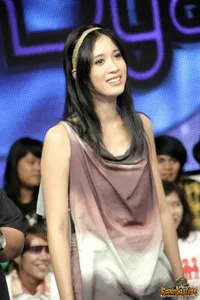 Fanny Fabriana di Studio RCTI Kebon Jeruk